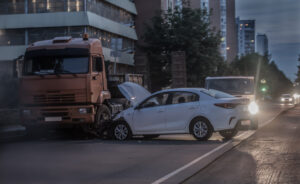 Truck- Car Accident